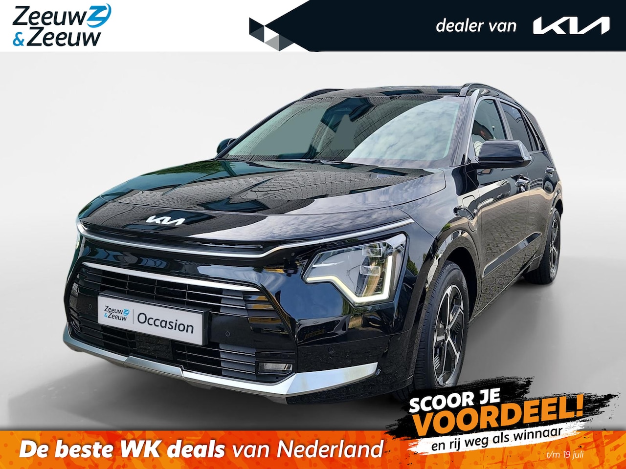 Kia Niro - 1.6 GDi PHEV DynamicPlusLine | Trekhaak | Camera | Schuifdak | Head-Up Display | Leder | E - AutoWereld.nl