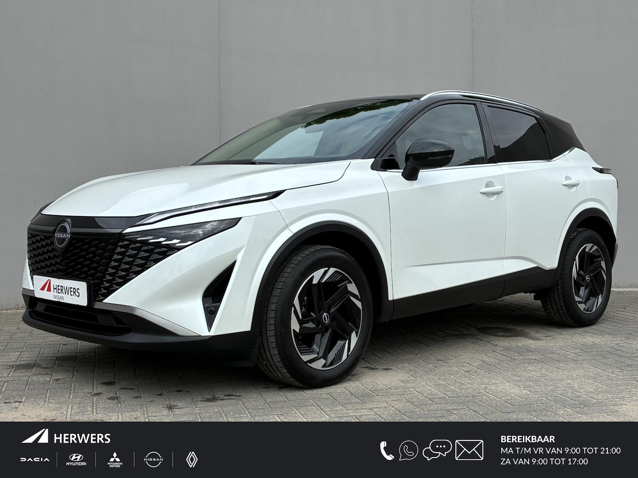 Nissan Qashqai - 1.3 MHEV Xtronic N-Connecta / Fabrieksgarantie t/m 04-2028 / Panoramadak / Stoel & Stuurve - AutoWereld.nl