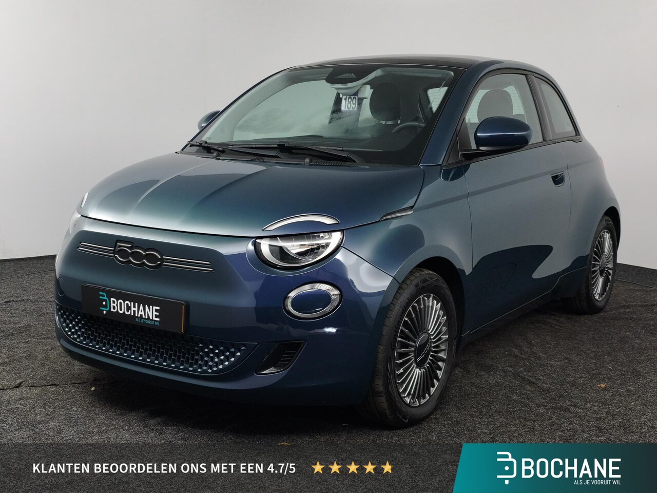 Fiat 500 - Icon 42 kWh | Panoramadak | Stoelverwarming | Navigatie | DAB+ - AutoWereld.nl
