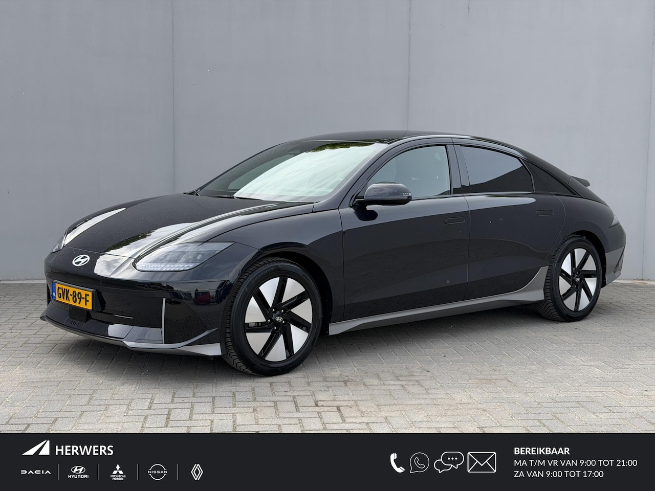 Hyundai IONIQ 6 - Connect 77.4 kWh / SOH 100% / Fabrieksgarantie tot 12-2029 / HUD / Adaptieve Cruise / Warm - AutoWereld.nl
