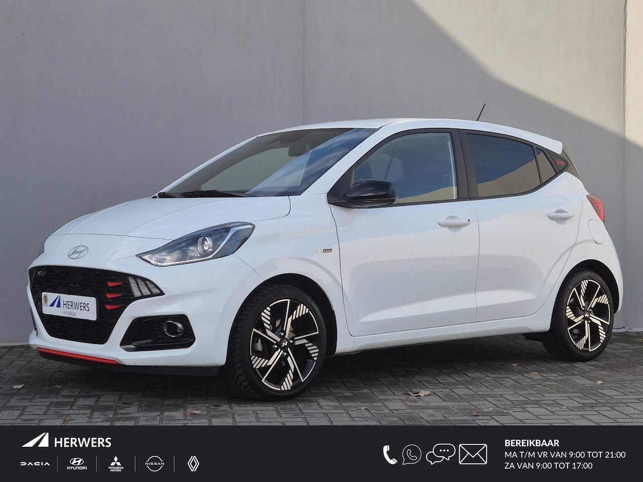 Hyundai i10 - 1.0 T-GDI N Line 5-zits Handgeschakeld 100 PK / Fabrieksgarantie tot 11-2028 / Allseason b - AutoWereld.nl