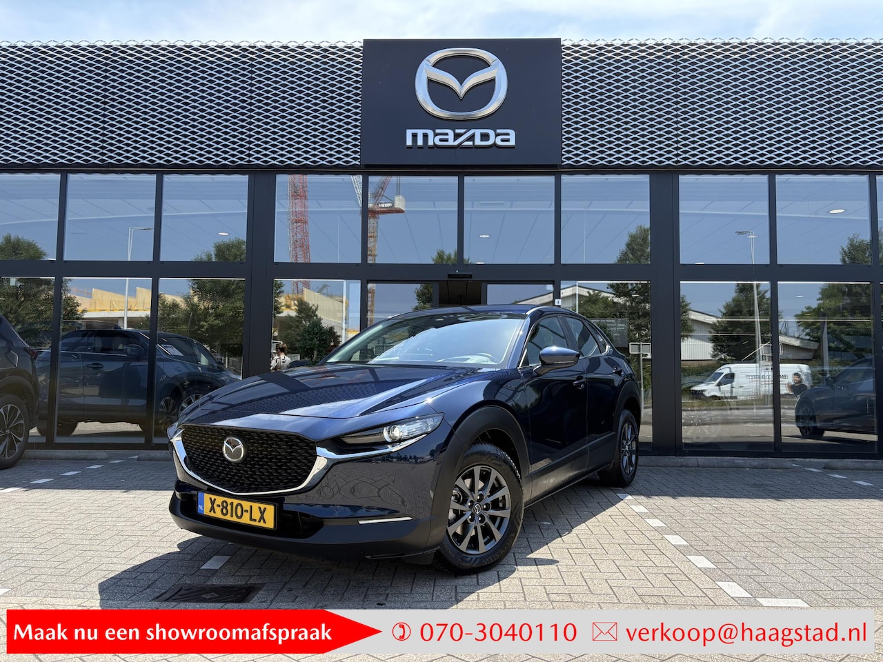 Mazda CX-30 - 2.0 e-SkyActiv-G M Hybrid Prime-line Dealer onderhouden / 1e eigenaar / Navi / All-Season - AutoWereld.nl