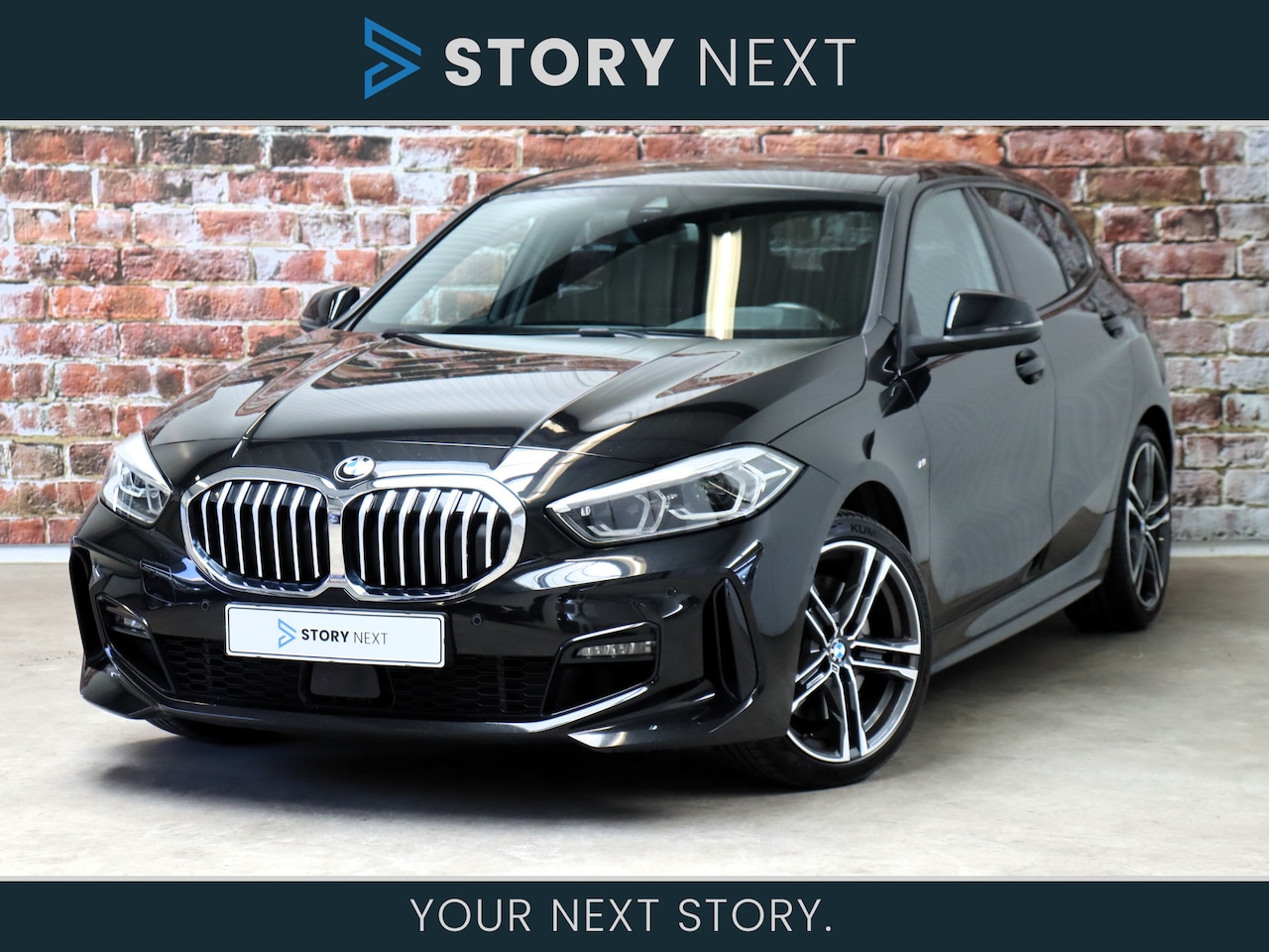 BMW 1-serie - 120i High Executive M Sport Pakket Automaat / Live Cockpit Professional / Achteruitrijcame - AutoWereld.nl