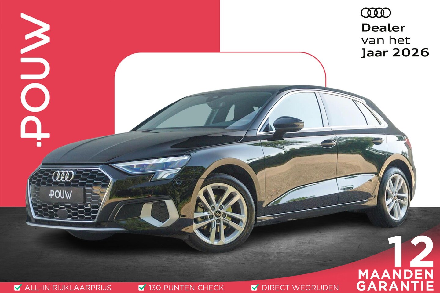 Audi A3 Sportback - 30 TFSI 110pk S-tronic Advanced Edition | Smartphone Interface | Lichtpakket | Navigatie | - AutoWereld.nl