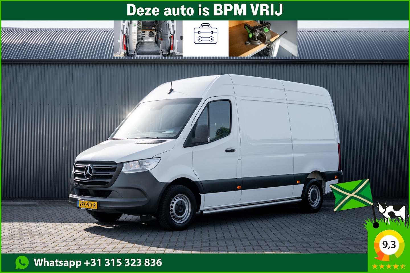 Mercedes-Benz Sprinter - 311 CDI RWD L2H2 | Volledig Ingericht | Mbux | Camera | Carplay | Climatronic - AutoWereld.nl