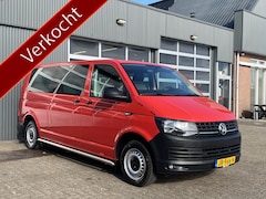 Volkswagen Transporter Kombi - 2.0 TDI L2H1 150pk Btw en Bpm vrij Airco Cruise control Parkeersensoren voor + achter EURO