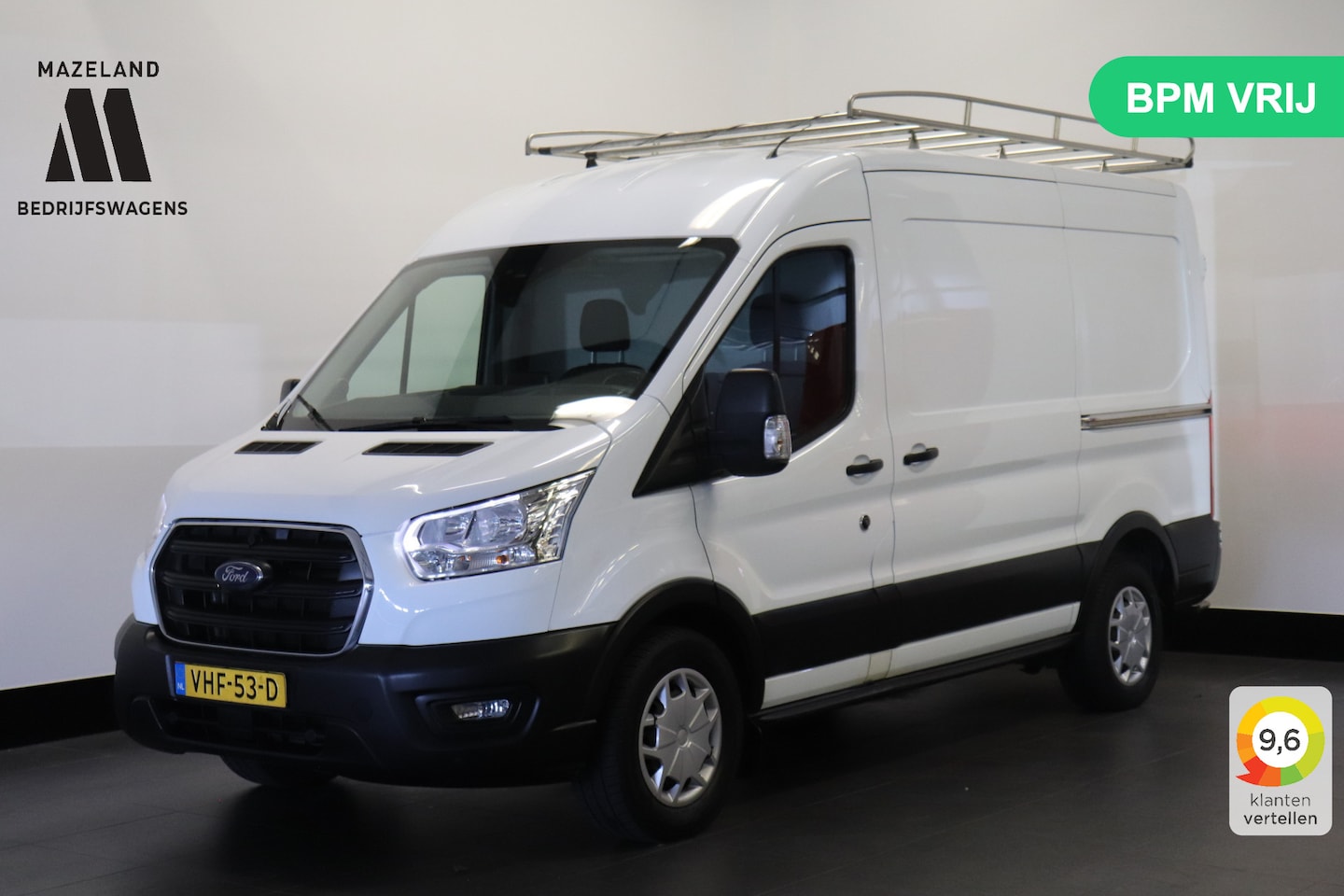 Ford Transit - 2.0 TDCI 130PK Automaat 2x Schuifdeur L2H2 EURO 6 - Airco - Cruise - Camera - €16.950,- Ex - AutoWereld.nl
