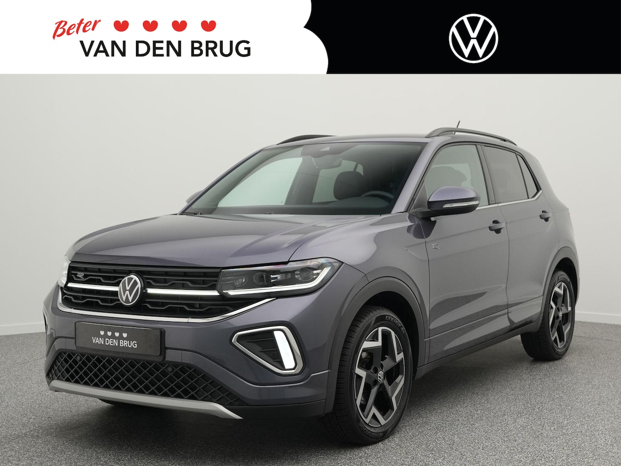 Volkswagen T-Cross - R-Line 1.5 TSI 150 PK DSG Automaat | LED Matrix IQ | Climate Controle | Trekhaak| Navigati - AutoWereld.nl