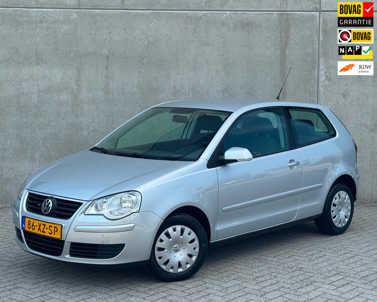 Volkswagen Polo - 1.4 16V 80pk AUT 2007 Grijs CLIMA|NAP|1E EIG - AutoWereld.nl