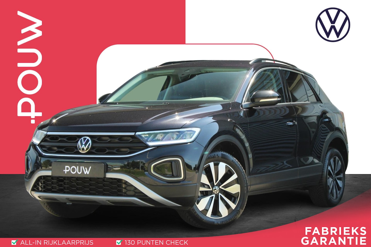 Volkswagen T-Roc - 1.0 TSI 115pk "Goal" Life | Climatronic | Dodehoek sensor | Apple CarPlay & Android Auto - AutoWereld.nl