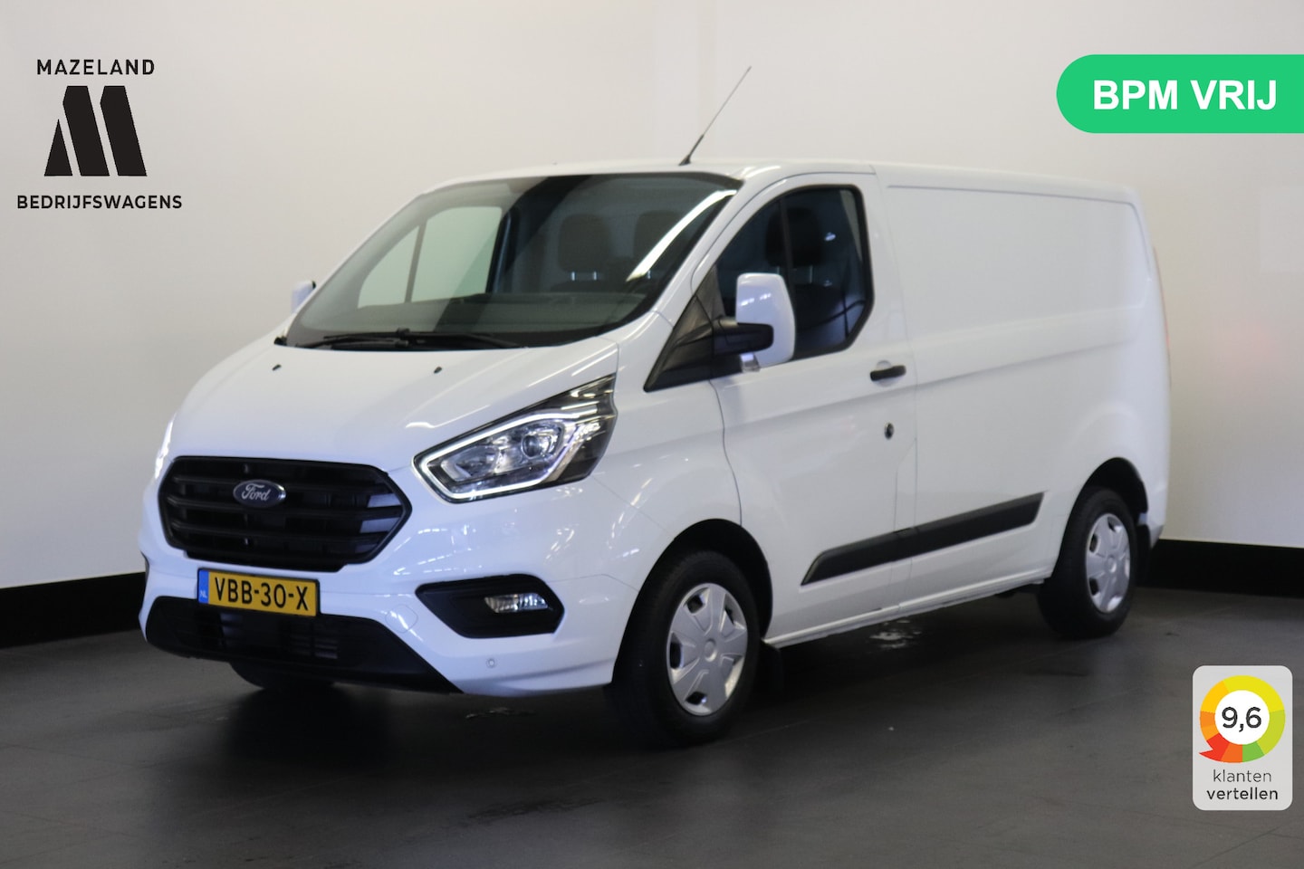 Ford Transit Custom - 2.0 TDCI EURO 6 - Airco - Cruise - Trekhaak - € 12.900,- Excl. - AutoWereld.nl