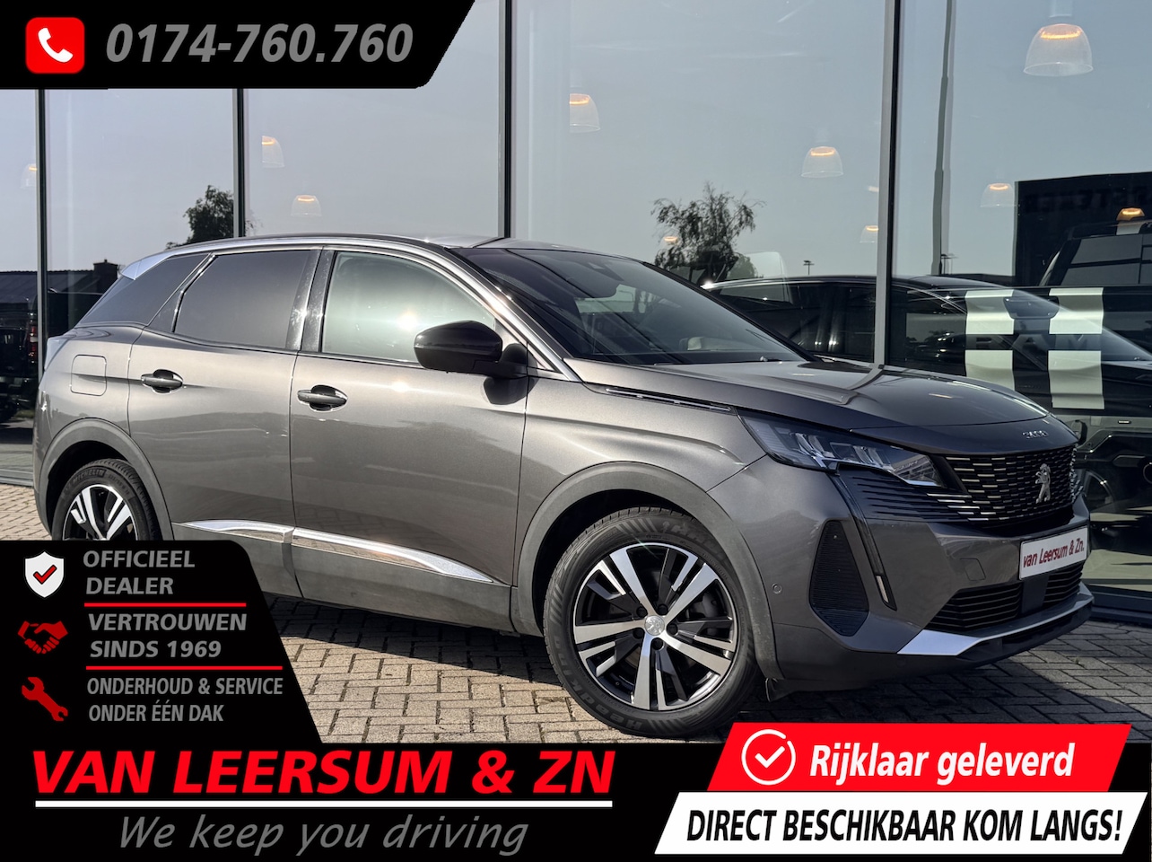 Peugeot 3008 - 1.6 HYbrid 225 Allure Pack | Climate Control | Plug-in Hybrid | Keyless | Achteruitrijcame - AutoWereld.nl