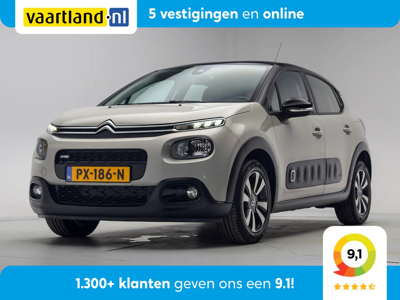 Citroën C3 - C3 1.2 PureTech Shine [ Airco Climate Control Stoelverwarming ] - AutoWereld.nl
