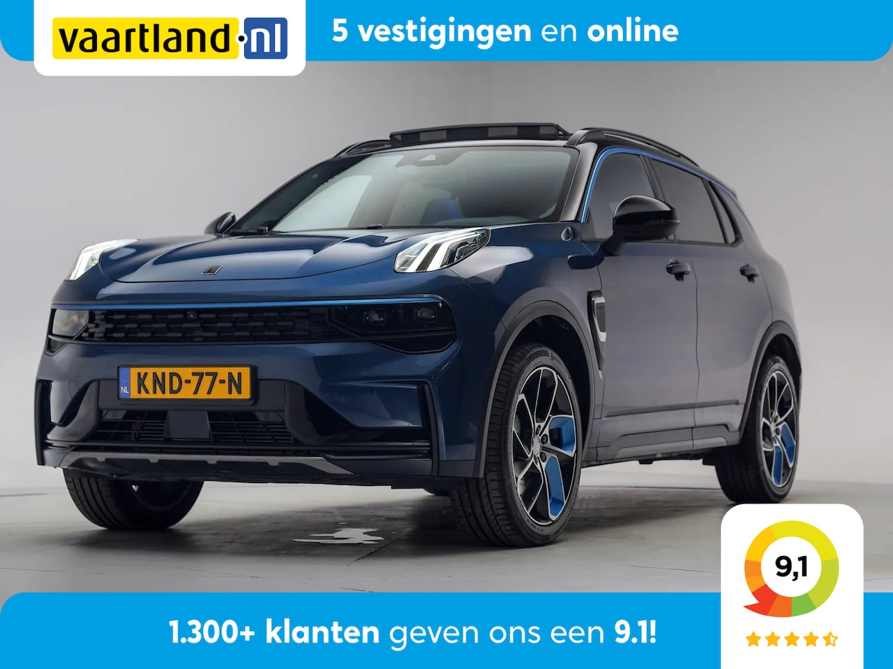 Lynk & Co 01 - 1.5 PHEV MY23 6,6kWh [ Zwarte hemel Pano Navi ] - AutoWereld.nl