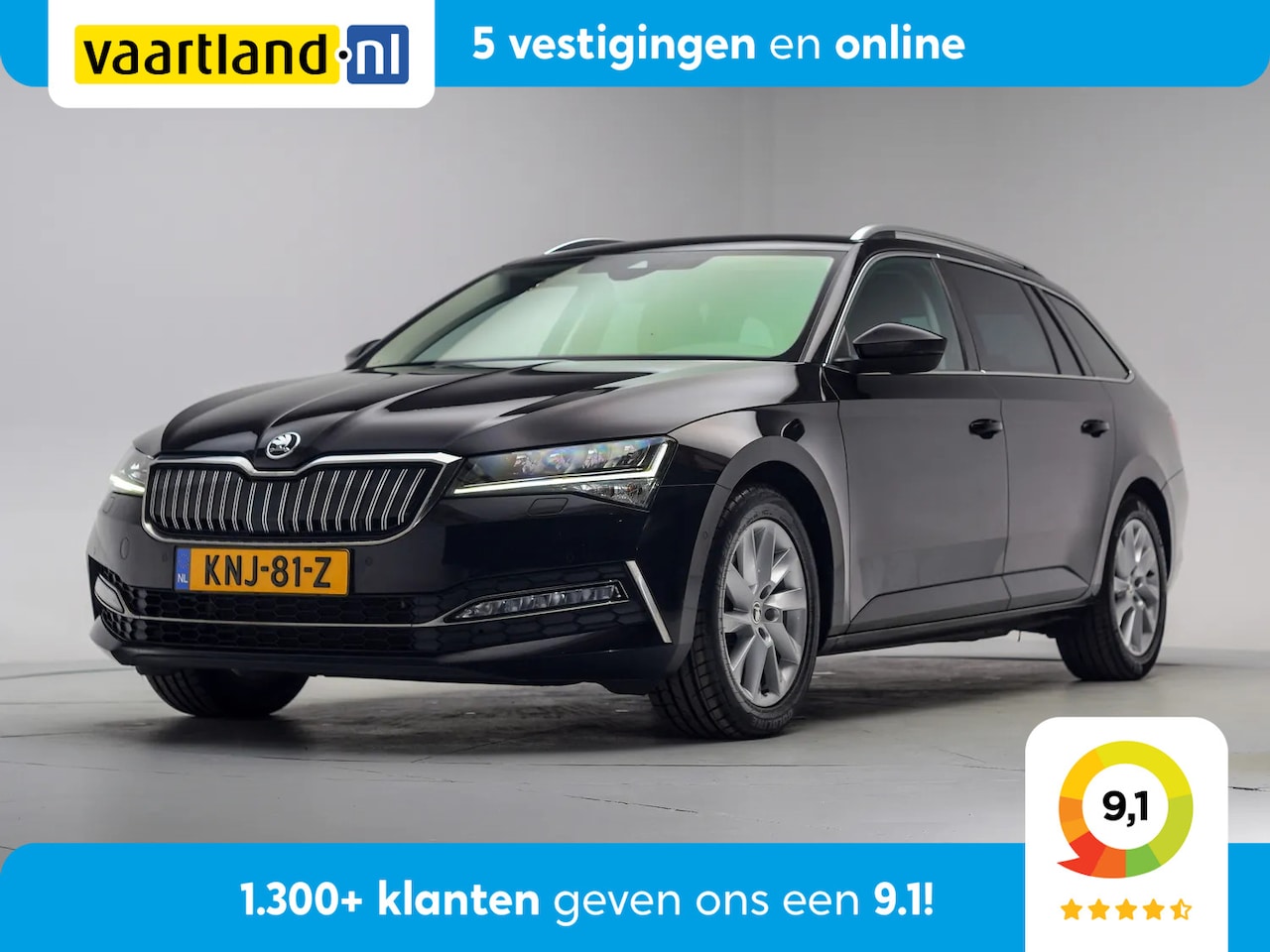 Skoda Superb Combi - 1.4 TSI iV PHEV Business Edition Plus [ Virtual Stoelverwarming Navi ] - AutoWereld.nl