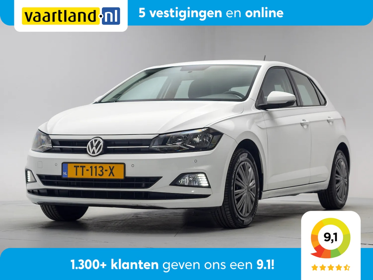 Volkswagen Polo - 1.0 TSI Comfortline 5-drs [ Navi Trekhaak Adapt.cruise Apple/Android ] - AutoWereld.nl