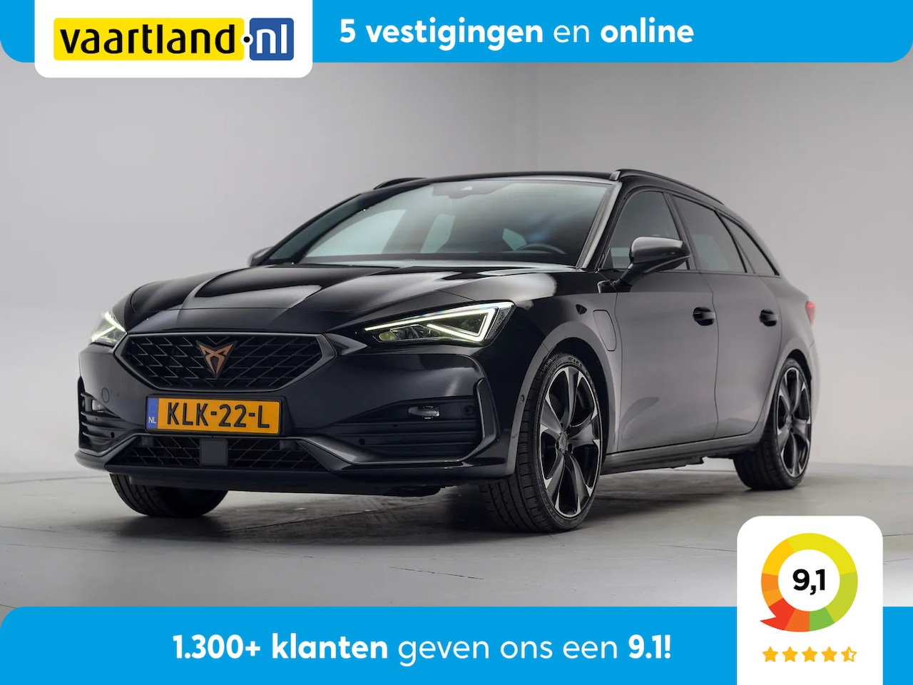 CUPRA Leon Sportstourer - 1.4 e-Hybrid VZ Adrenaline [ LED Virtual Adapt.cruise Sportstoelen ] - AutoWereld.nl