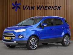 Ford EcoSport - 1.0 EcoBoost Titanium 125 PK | Keyless | Stoelverwarming | Half leer | Clima | Trekhaak |