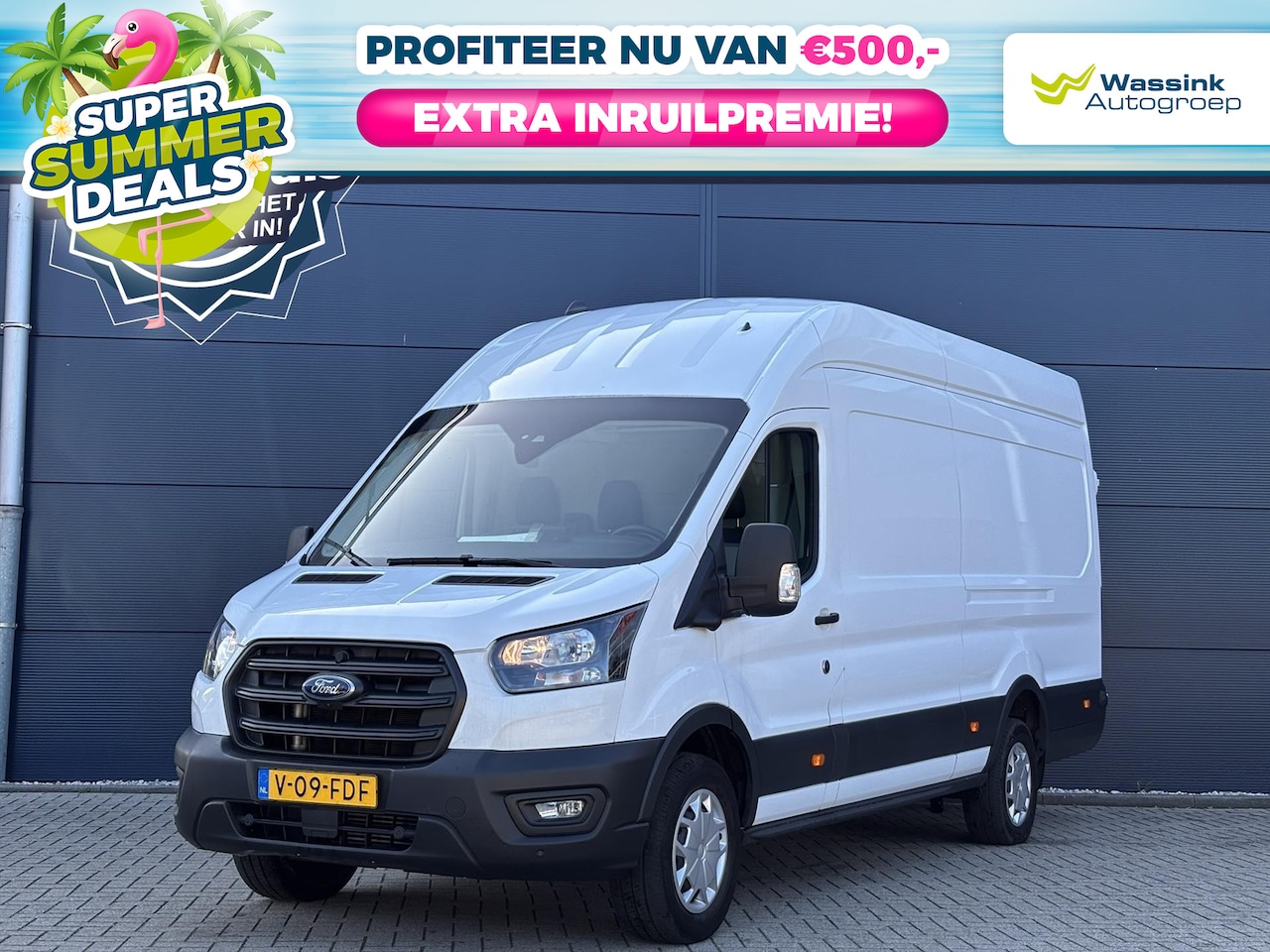 Ford Transit - GB 350 L4H3 TDCi 105pk RWD Trend | SUMMER DEALS | Navigatie|Apple Carplay&Android Auto|Ach - AutoWereld.nl