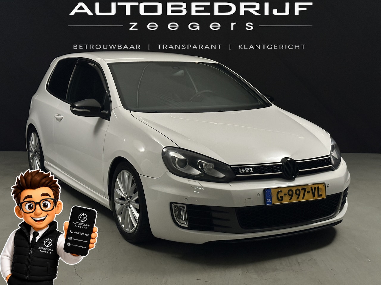 Volkswagen Golf - 2.0 GTI SPORT Automaat*Navi*AC*Heatseat* - AutoWereld.nl