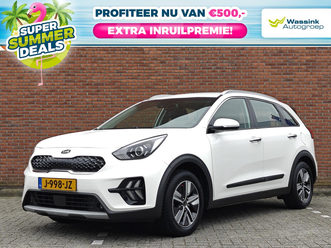 Kia Niro - 1.6 GDi Hybrid DynamicLine | SUMMER DEALS | Navigatie | Climate Control | Camera Achter | - AutoWereld.nl
