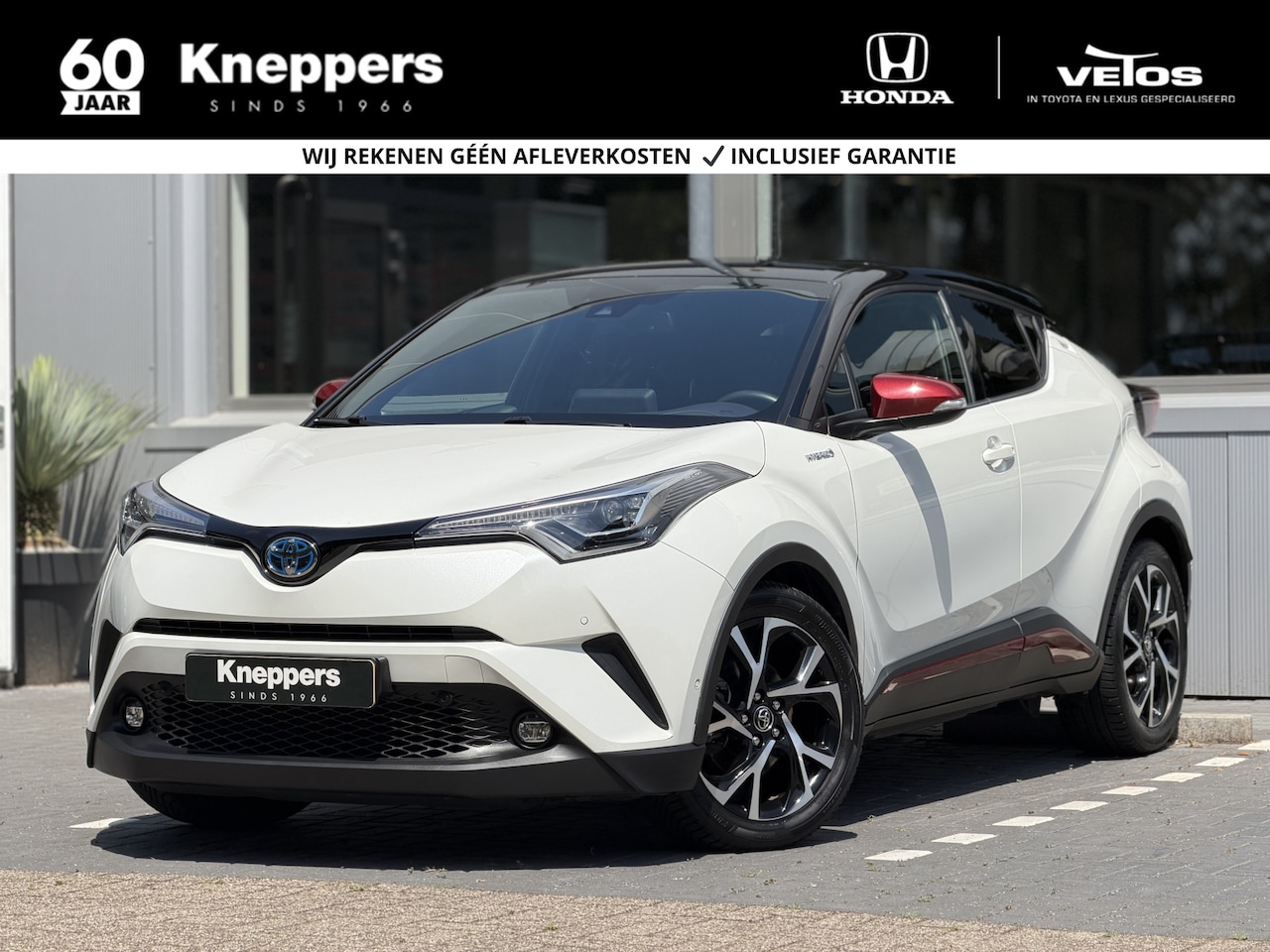 Toyota C-HR - 1.8 Hybrid Style Bi-Tone | GEEN AFLEVERKOSTEN | Trekhaak, Dodehoekdetectie, Navigatie - AutoWereld.nl