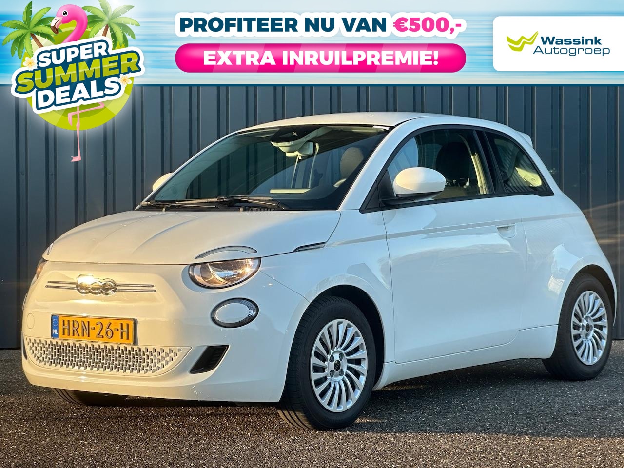 Fiat 500 - 24kWh 95pk Aut Urban | SUMMER DEALS | Cruise Control I Lane Assist I Climate Control | App - AutoWereld.nl