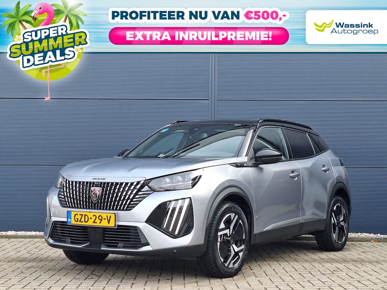 Peugeot e-2008 - EV 54kWh 156pk GT Avantage | SUMMER DEALS | | Stoel -en Stuurverwarming | Leder/ Alcantara - AutoWereld.nl
