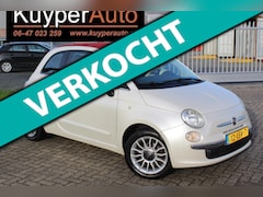 Fiat 500 C - 0.9 TwinAir Lounge cabrio , , nap, , lage km rijklaar prijs 2e eig,