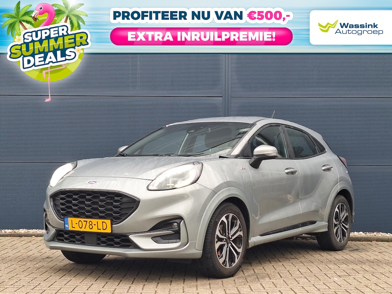 Ford Puma - 1.0i Ecoboost Hybrid 125pk ST-Line | SUMMER DEALS | Parkeersensoren | Navigatie | Winter P - AutoWereld.nl