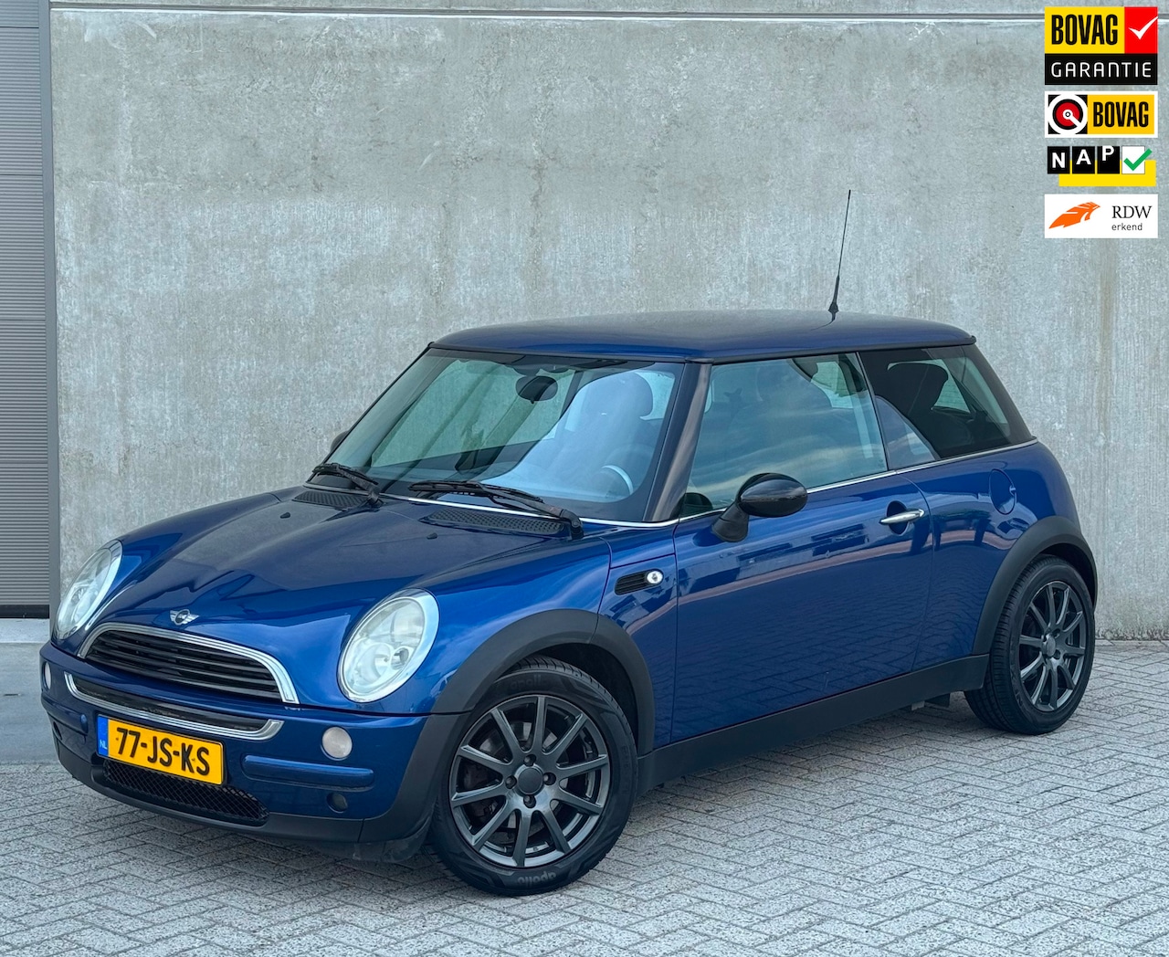MINI One - Mini 1.6 Salt 2002 Blauw APK 2027|NAP - AutoWereld.nl