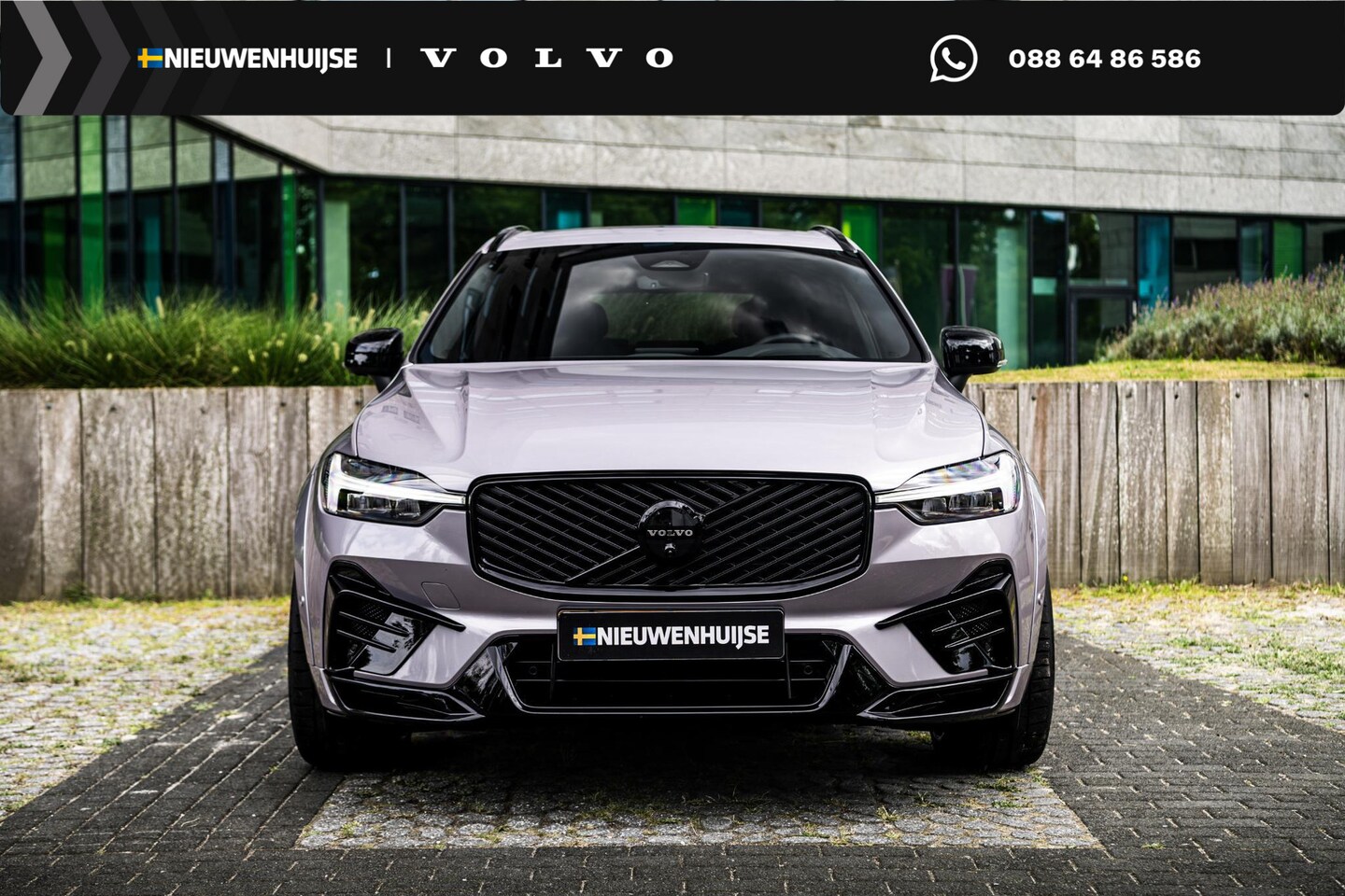 Volvo XC60 - 2.0 T8 Plug-in hybrid AWD Ultra Black Edition Edition | Heico Body Kit | Heico Selected Le - AutoWereld.nl
