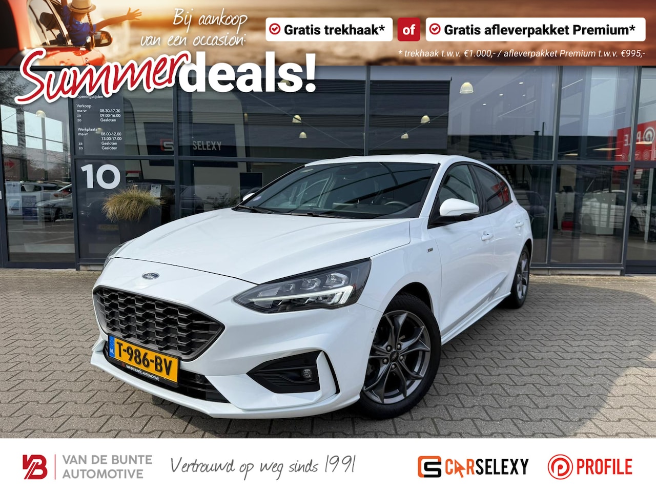 Ford Focus - 1.0 EcoBoost Hybrid ST Line X *Stoelverwarming* - AutoWereld.nl