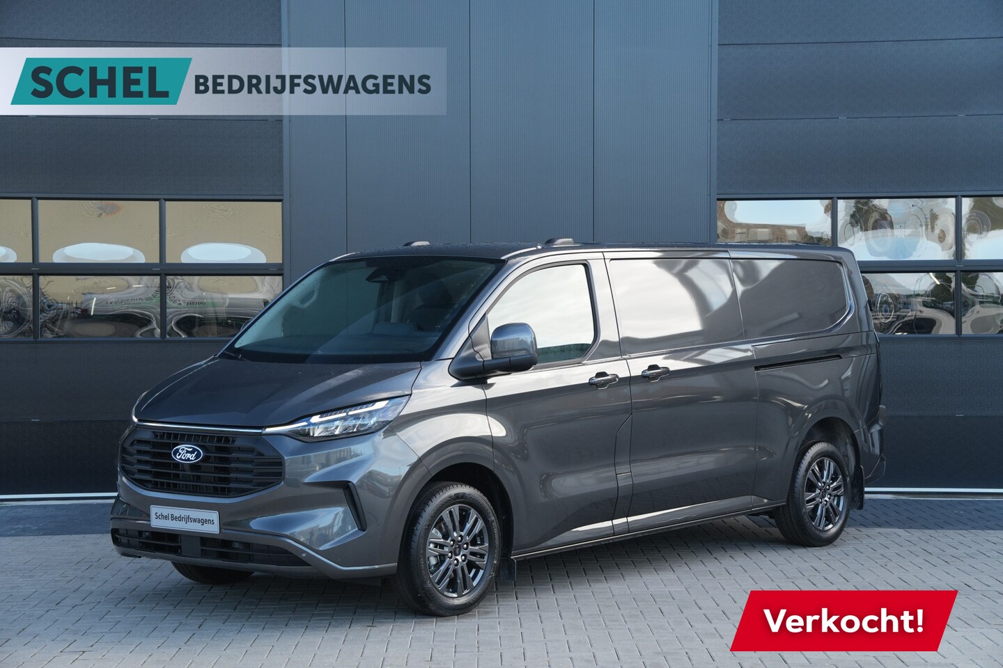 Ford Transit Custom - 320 2.0 TDCI L2H1 Limited 170pk - 1+1 Stoel - 2x Schuif - ACC - Blind spot - Keyless - Sto - AutoWereld.nl