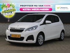 Peugeot 108 - 1.0 e-VTi 72pk 5D Active | Airco | Navigatie | Parkeersensoren | All-Season banden | Bluet