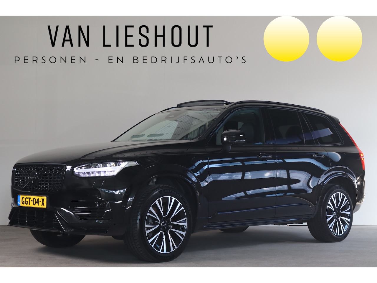 Volvo XC90 - 2.0 T8 Plug-in hybrid AWD Ultra Dark- NL- Auto!!! Bowers & Wilkins I Luchtvering I Elek Tr - AutoWereld.nl