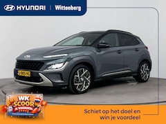 Hyundai Kona - 1.6 GDI HEV Premium | Leer | Stoelventilatie | Trekhaak | Trekgewicht 1300kg | Stoel + stu