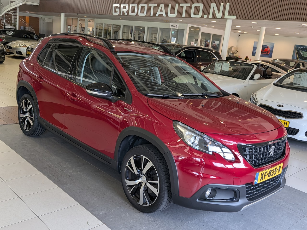 Peugeot 2008 - 1.2 PureTech GT-Line Dealer Onderhouden, Airco, Stuurbekrachtiging - AutoWereld.nl