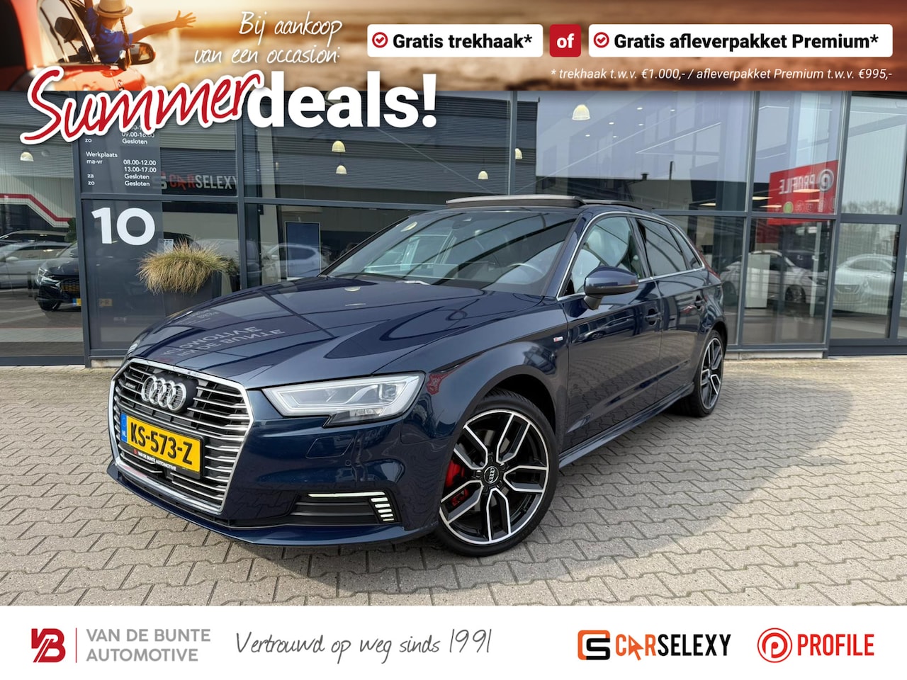 Audi A3 Sportback - 1.4 e-tron Pro Line Plus *Schuif-/Kanteldak* - AutoWereld.nl