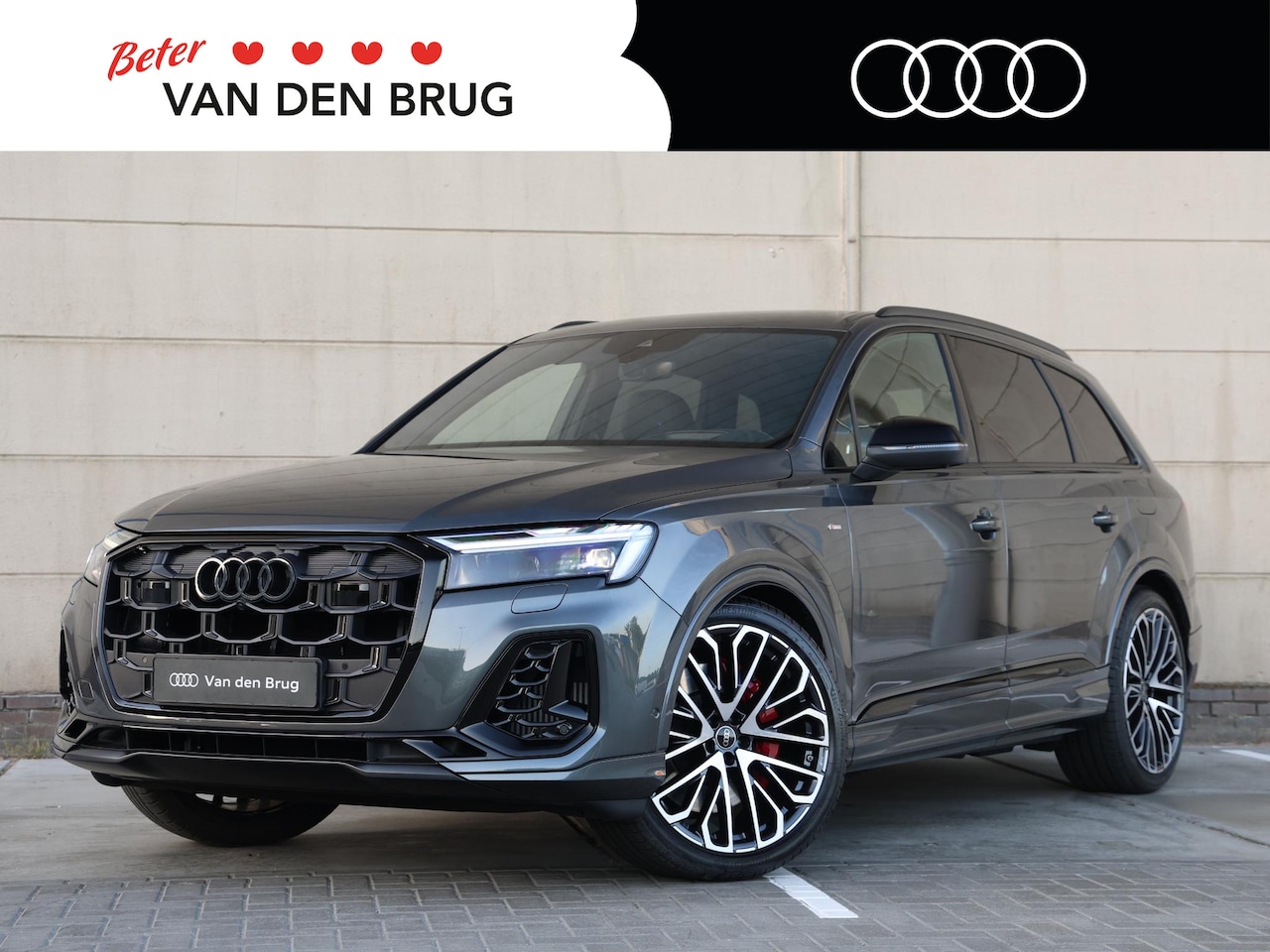 Audi Q7 - 55 TFSI e quattro Pro Line S | Elektr. voorstoelen | HUD | 360° camera | Trekhaak | Keyles - AutoWereld.nl