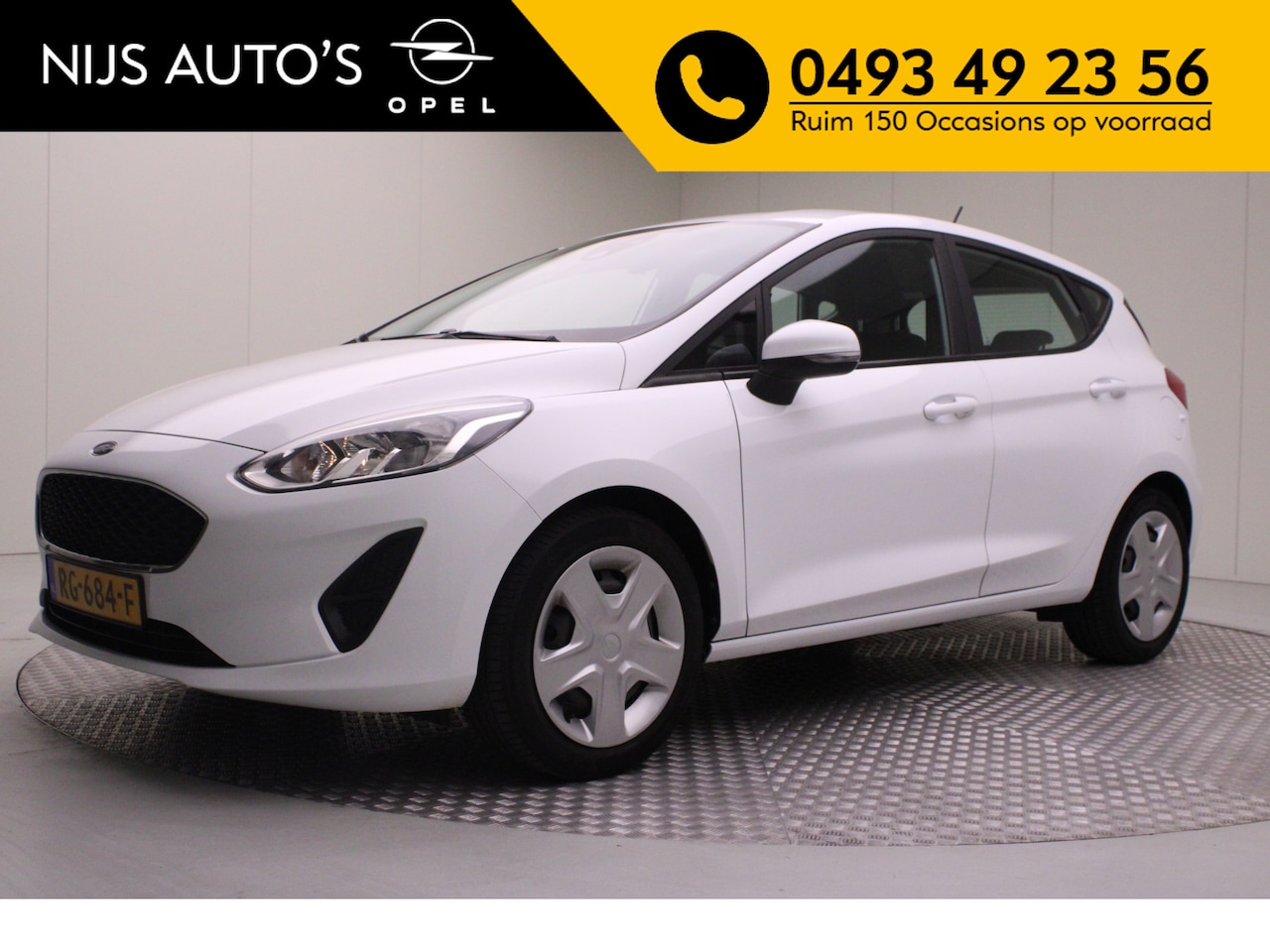 Ford Fiesta - 1.1 Trend | zeer nette auto | airco | navi fullmap | carplay | cruise control | bluetooth - AutoWereld.nl