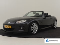Mazda MX-5 Roadster Coupé - 1.8 Hanabi 126pk | Lederen bekleding | Stoelverwarming | Airco | Elektrisch dak | 17"LMV l