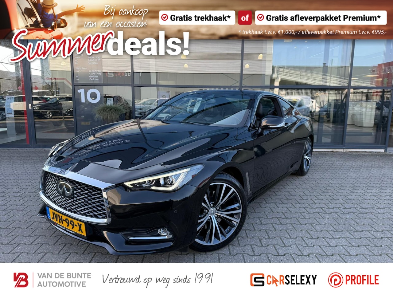 Infiniti Q60 Coupé - 2.0t Premium Tech *Schuif-/Kanteldak & ACC* - AutoWereld.nl