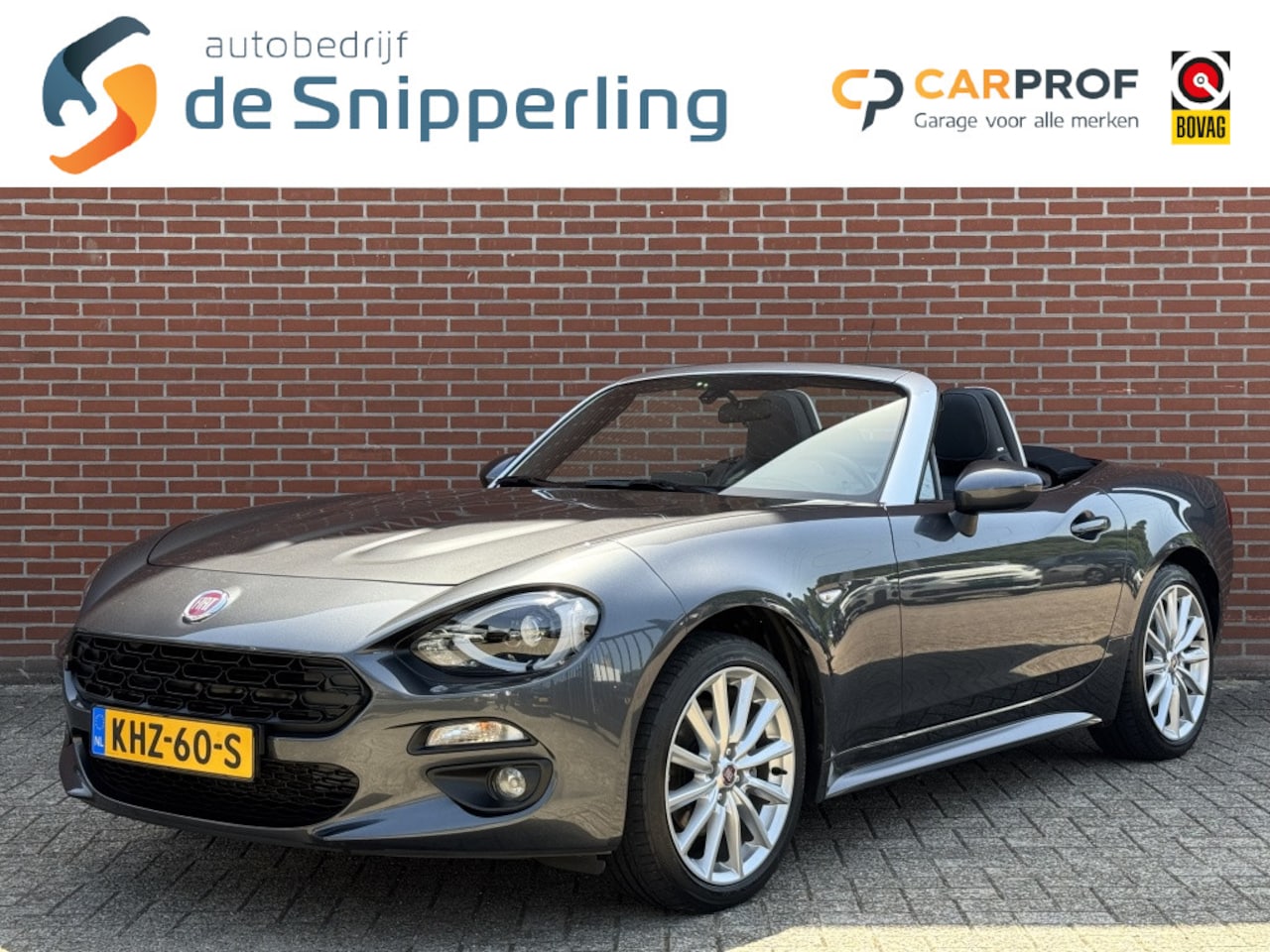 Fiat 124 Spider - 1.4 M-AIR T LUSSO NAV CAMERA CRUISE LEER STOELVW DAB XENON LMV B - AutoWereld.nl
