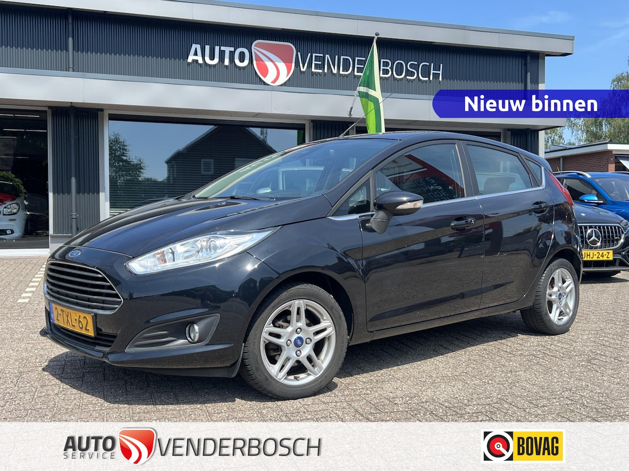 Ford Fiesta - 1.0 EcoBoost Titanium 101pk | Cruise Control | Bluetooth | Voorruitverwarming | 15 inch Al - AutoWereld.nl