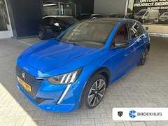 Peugeot e-208 - EV GT 350 50 kWh | Bruin Leder | Adaptieve Cruise | Camera | Pano | Climate Control | Acht