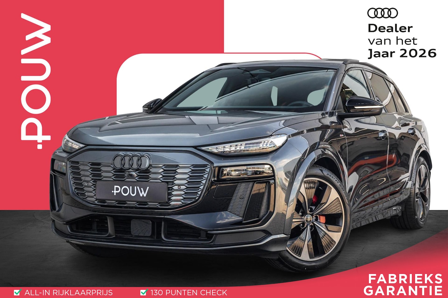 Audi Q6 e-tron - Performance 306pk S edition 100 kWh | Luchtvering | Trekhaak | Panoramadak | B&O Audio - AutoWereld.nl