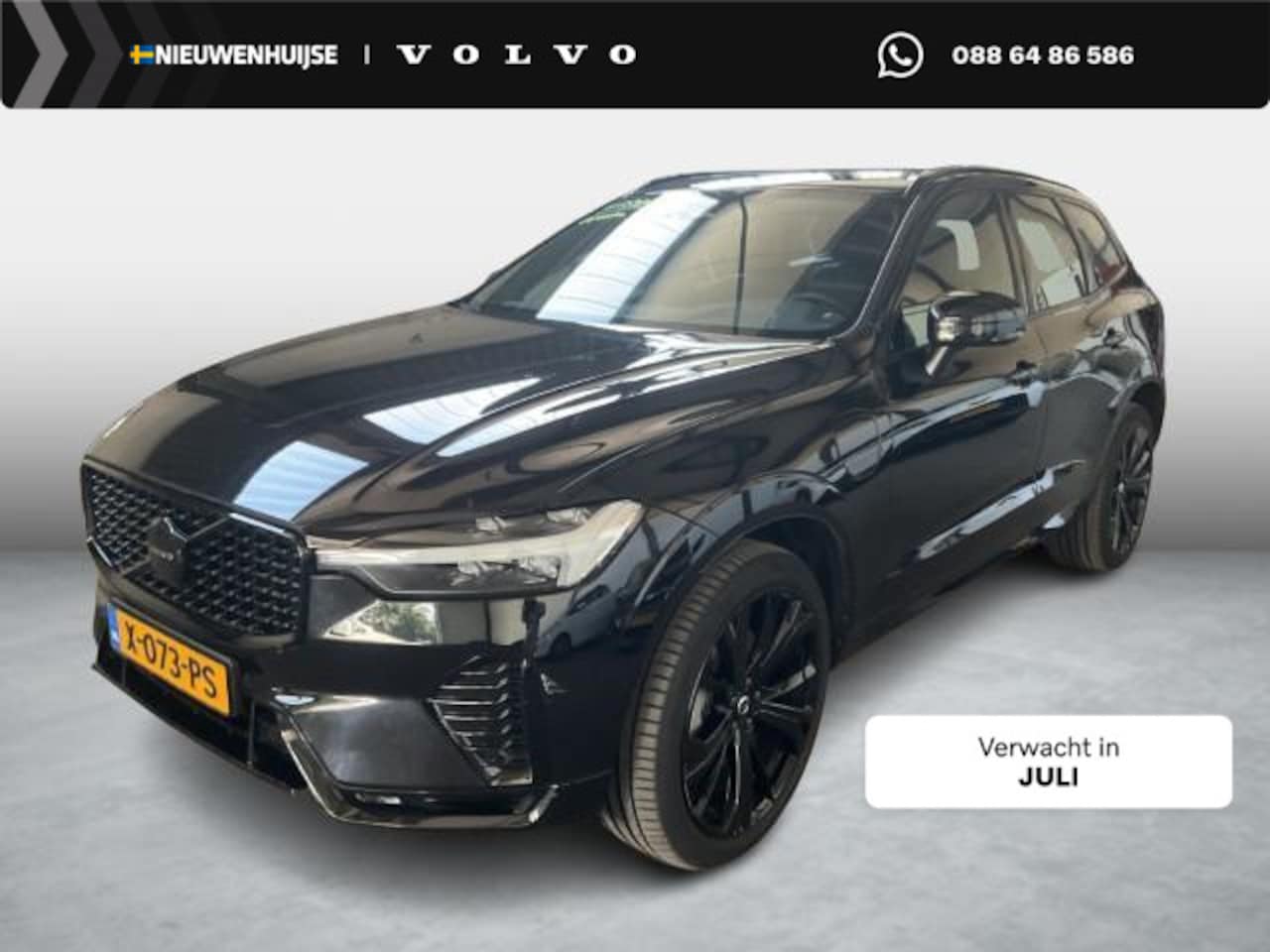 Volvo XC60 - 2.0 T6 Plug-in hybrid AWD Plus Black Edition | Long Range | Adaptieve Cruise Control | Pan - AutoWereld.nl