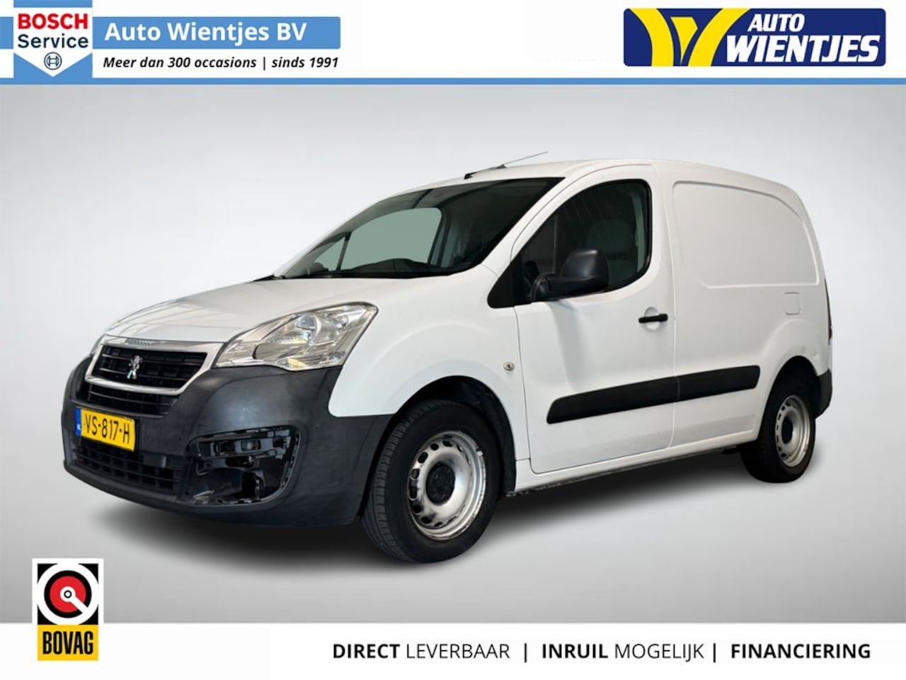 Peugeot Partner - 1.6 HDi 75 | L1 XR 3-Pers | Airco - AutoWereld.nl