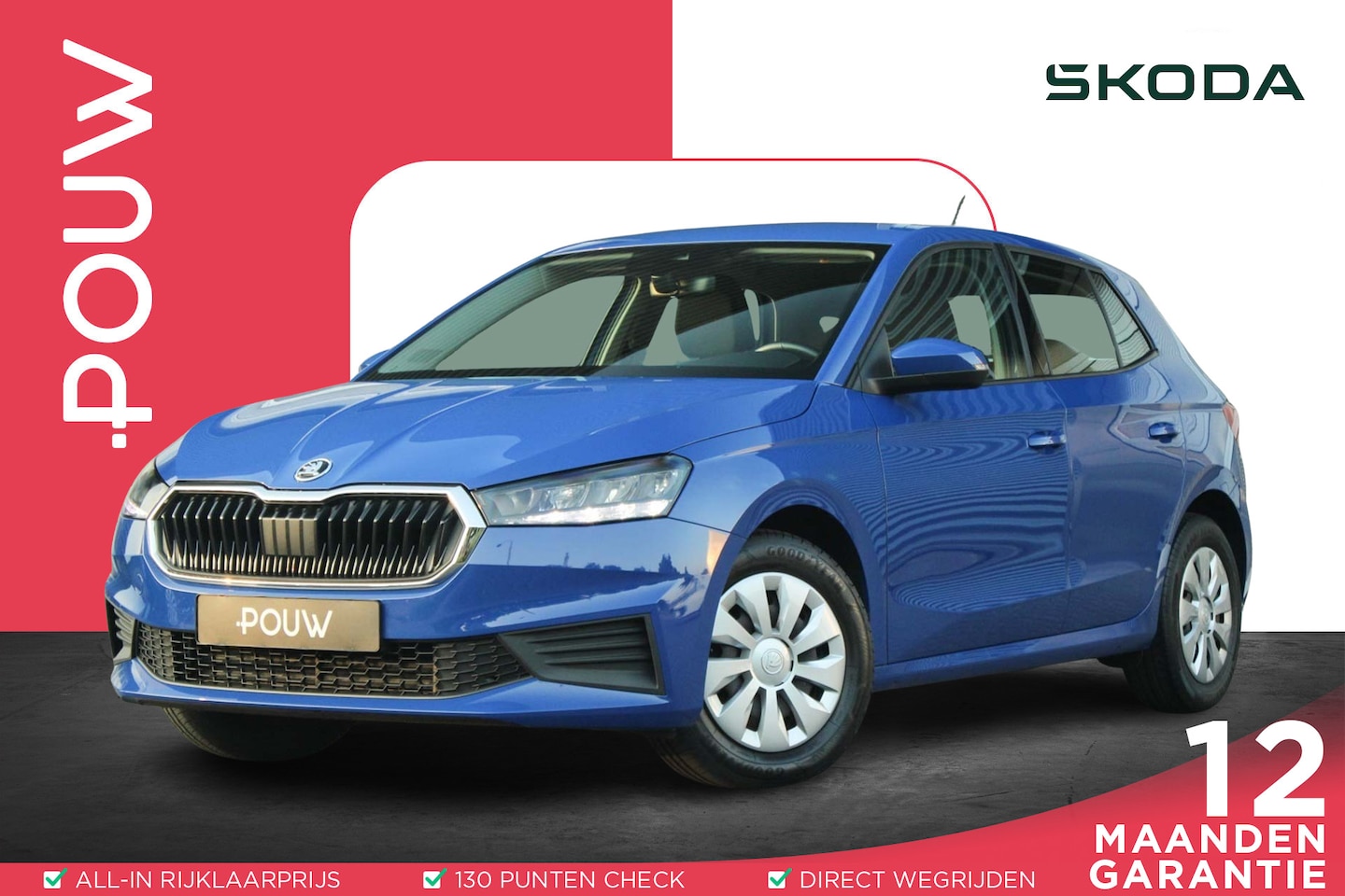Skoda Fabia - 1.0 TSI 95pk Ambition | Trekhaak Afneembaar | Airco | Apple CarPlay/ Android auto | Cruis - AutoWereld.nl